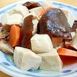 栄養満点◎高野豆腐と干し椎茸の煮物